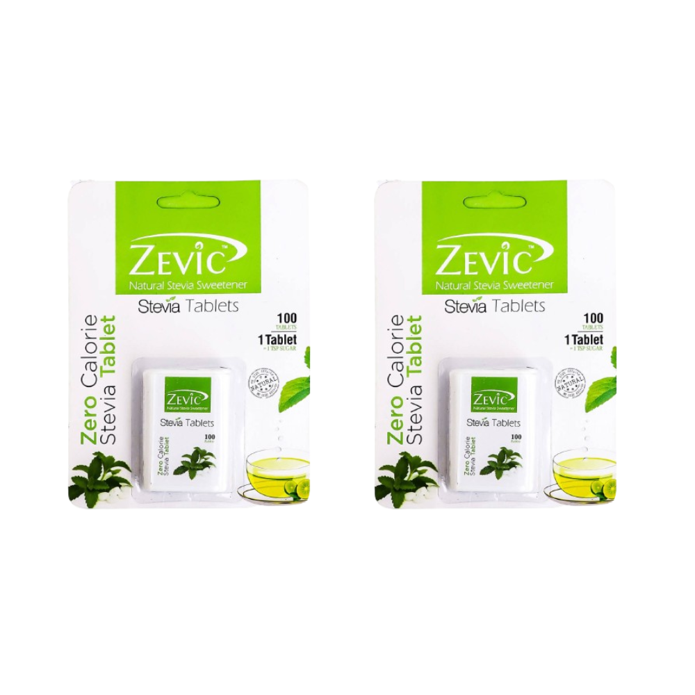 Zevic Stevia White Tablets - Distacart