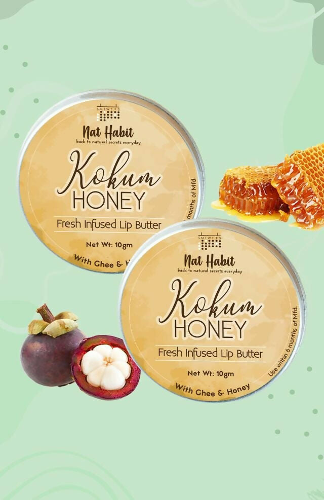 Nat Habit Kokum Honey Lip Butter - Distacart