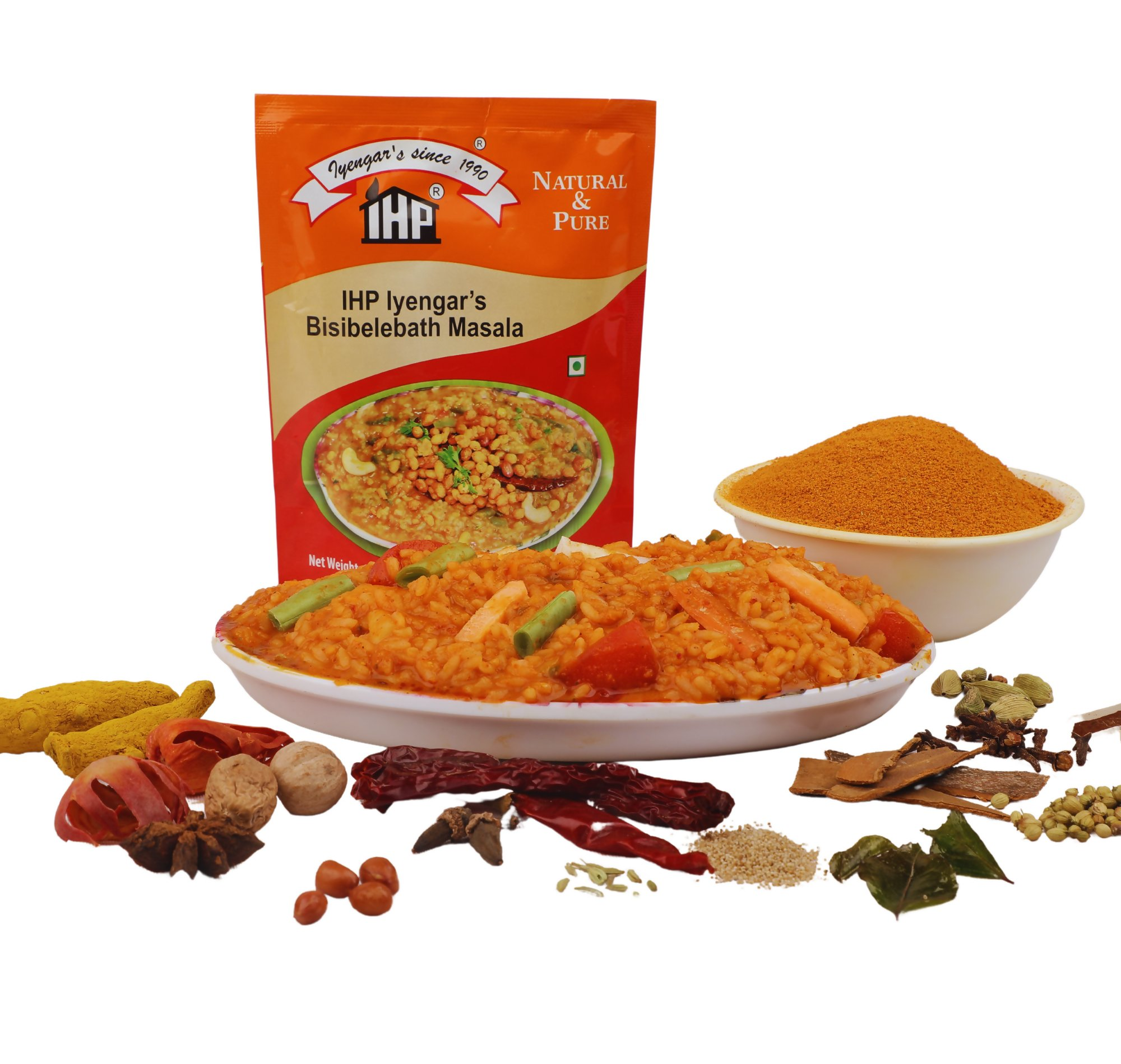 IHP Iyengars Bisibelebath Masala - Distacart
