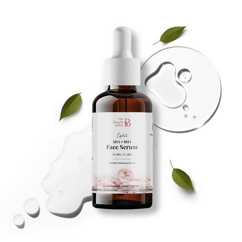 The Beauty Sailor Exfoliate AHA + BHA Face Serum - Distacart