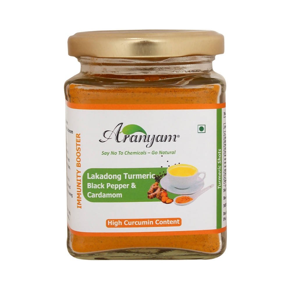 Aranyam Lakadong Turmeric Black Pepper & Cardamon - Distacart