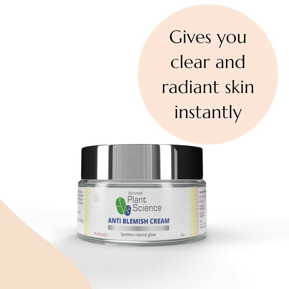Atrimed Plant Science Anti Blemish Cream - Distacart