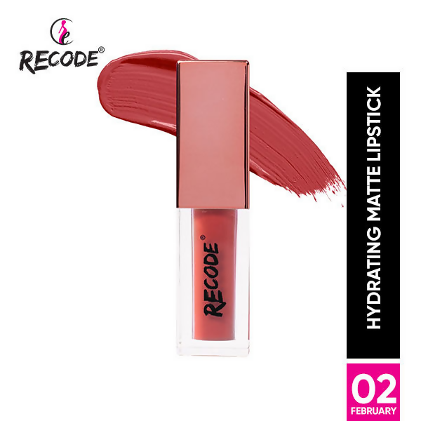 Recode Hydrating Matte Liquid Lipstick - February - 02 - Distacart