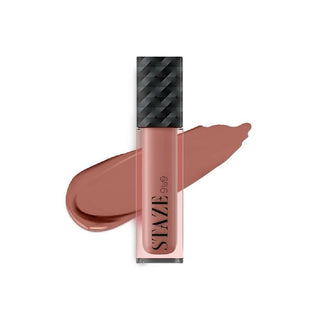 Staze 9to9 Lips Don't Lie Matte + Transferproof Liquid Lipstick - 12 Nude Spice - Distacart