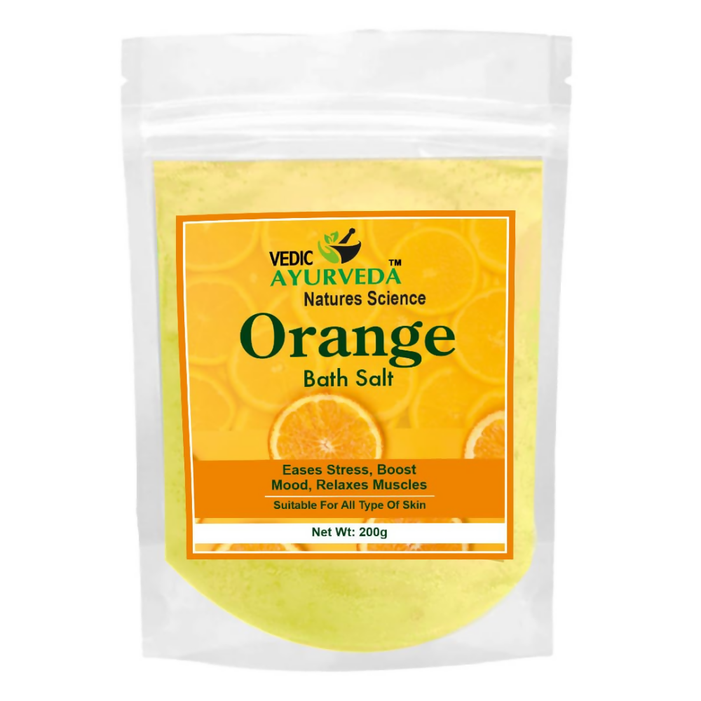 VedicAyurveda Dead Sea Salt and Orange Bath Salt - Dista