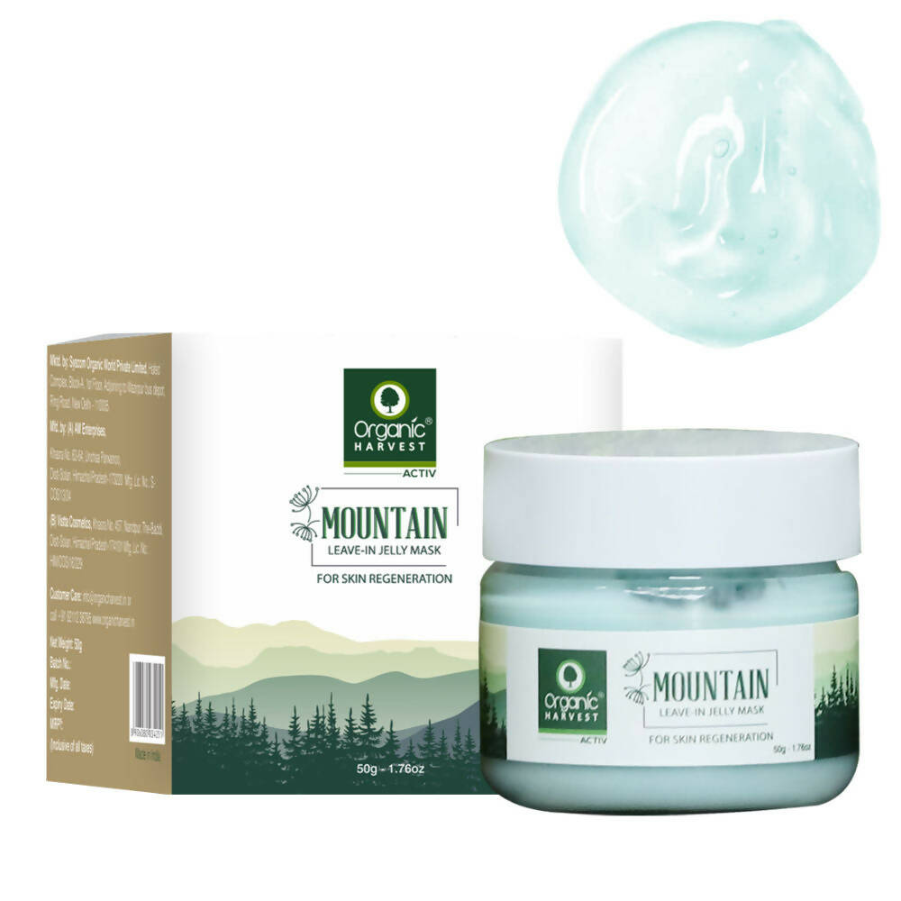 Organic Harvest Mountain Leave-In Jelly Mask - Distacart