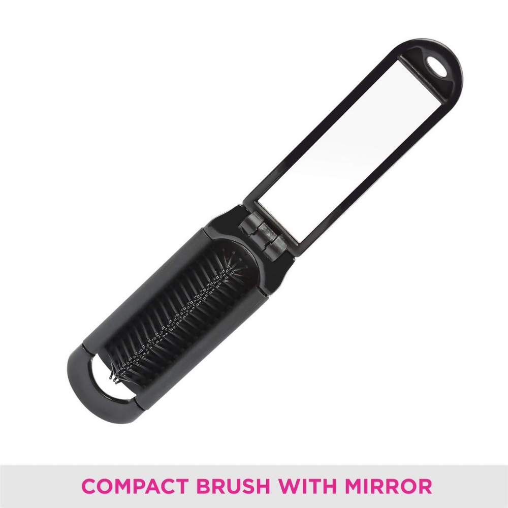 Vega Folding Hair Brush with Mirror - Dista
