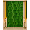 Sri Yagnaa Decoration M 10 – Banana Leaf Pooja Backdrop Cloth 5 x 8 Ft - Dista
