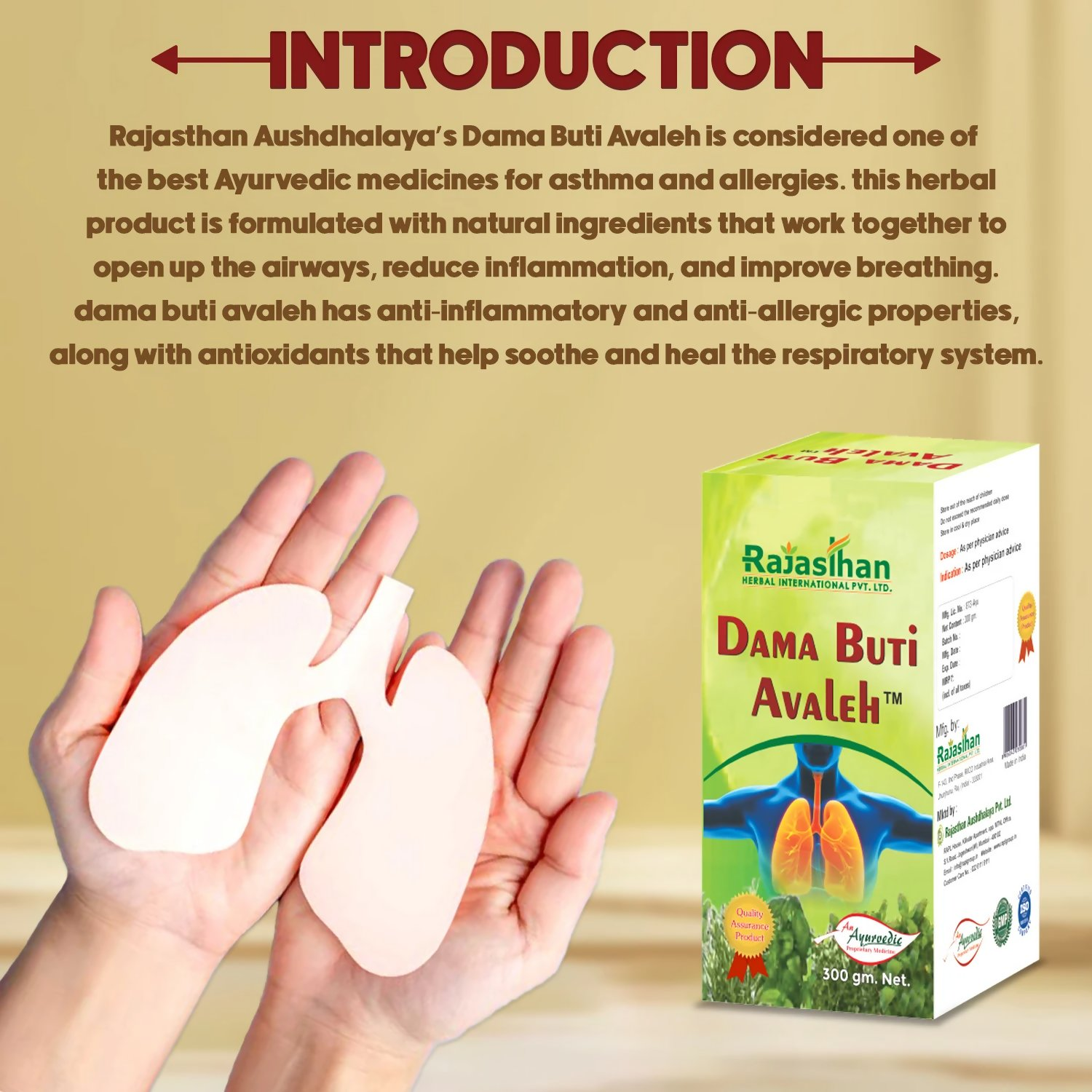 Rajasthan Herbals Dama Buti Avaleh