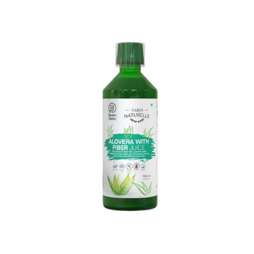 Farm Naturelle Aloe Vera Juice - Revitalize Hair, Skin, and Digestive Health - Distacart