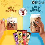 Thumbnail for Bevzilla 25 Flavoured Coffee Sachets + Shaker