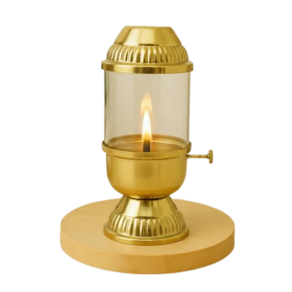 CraftVatika Pure Brass Akhand Diya - Dista