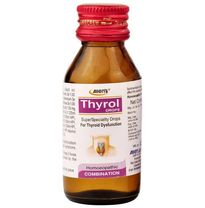 Allen's Homeopathy Thyrol Drops - Distacart