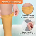 Thumbnail for Vissco Medical Compression Stockings (Below Knee) - Beige - 1 Pair - Distacart