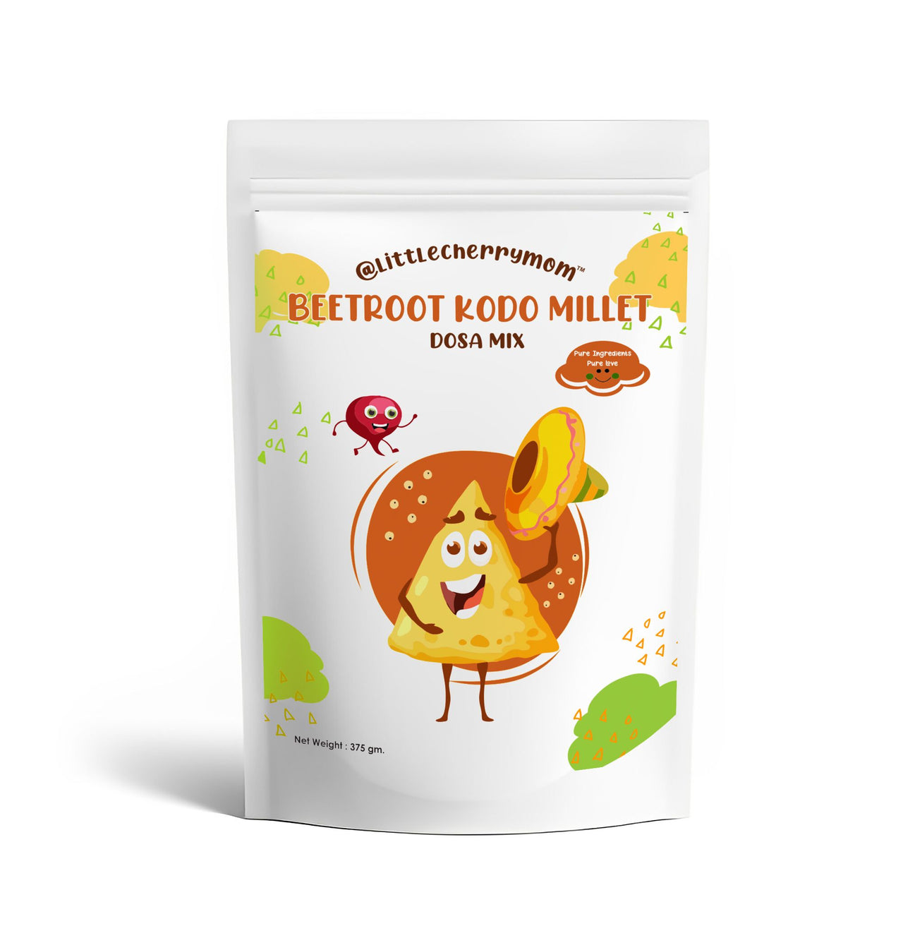 Littlecherrymom Beetroot Kodo Millet Instant Dosa - Distacart