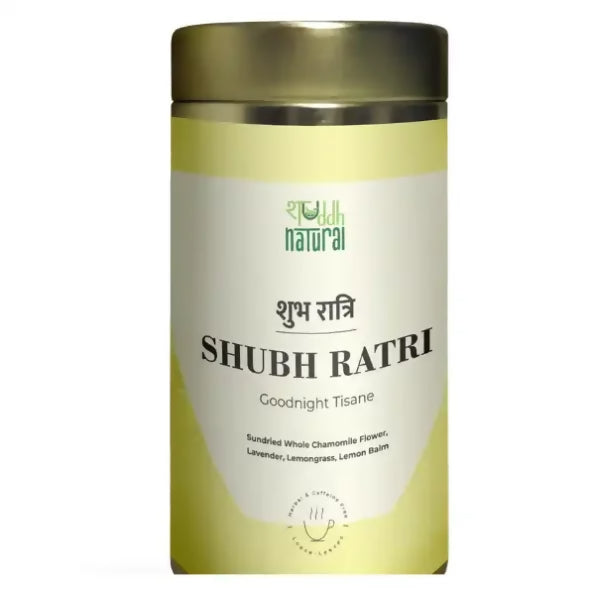 Shuddh Natural Goodnight Sleep Anxiety Relief Shubh Raatri Floral Tisane - Distacart
