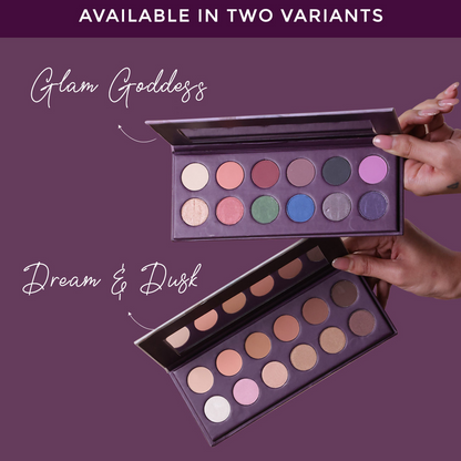 Lotus Make Up Proedit Eye Primer Infused Eyeshadow Palette - Glam Goddess - Distacart