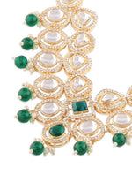 Thumbnail for Jewel City Indian Kundan Gold-Plated Stone Studded Jewellery Set