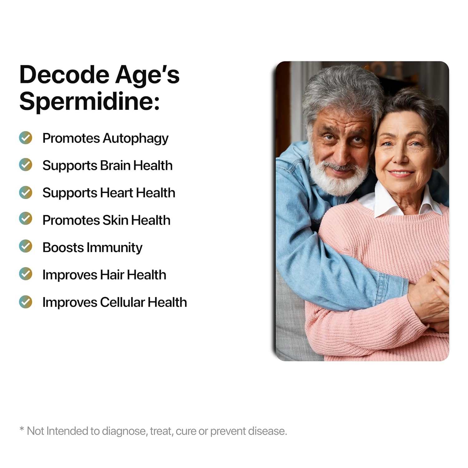 Decode Age 98% Spermidine Trihydrochloride Capsules - Distacart