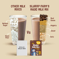 Thumbnail for Slurrp Farm Chocolate Milk Mix Sweetened with Jaggery Powder - Distacart
