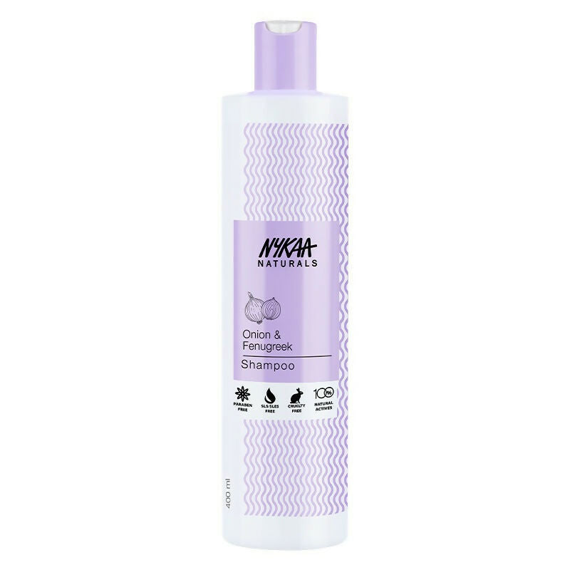 Nykaa Naturals Anti-Hair Fall Shampoo With Onion, Fenugreek - Distacart