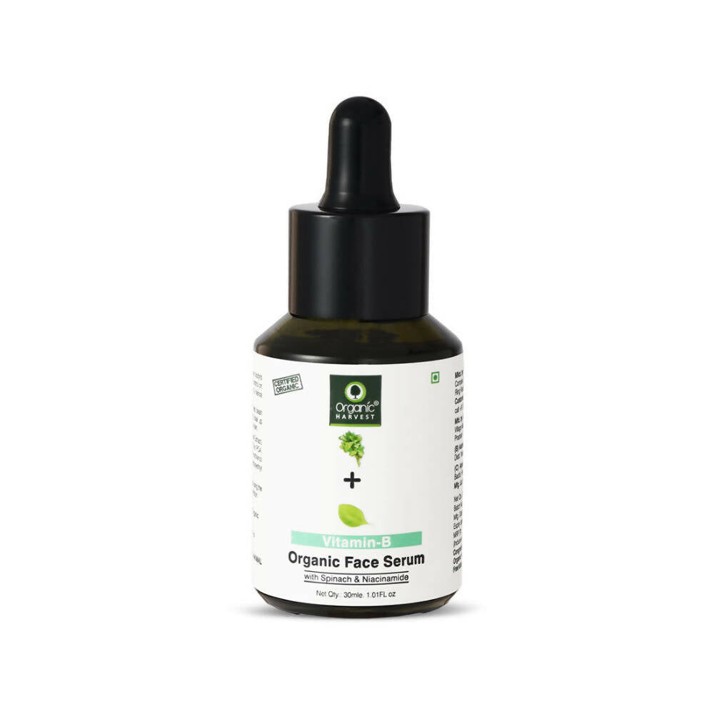 Organic Harvest Vitamin B Organic Face Serum with Spinach & Niacinamide - Distacart
