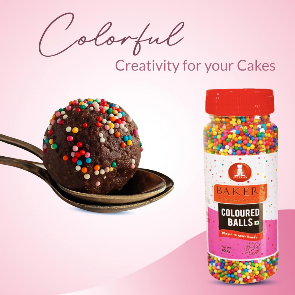 BAKERS Sprinklers Coloured Balls - Dista