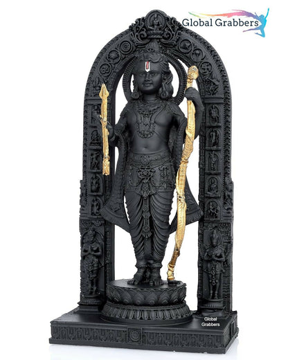 Global Grabbers Polyresin 3D Ram Lalla Ayodhya Idol - Distacart