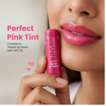 Thumbnail for NY Bae Cranberry Tinted Lip Balm with SPF 22 Rich Berry Pink Tint - Distacart