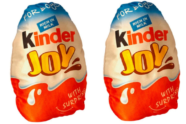 Unique Fashion Pack of 2 Microfibre Filled Reversible Cushion For Kids - 2 Kinder Joy - Distacart