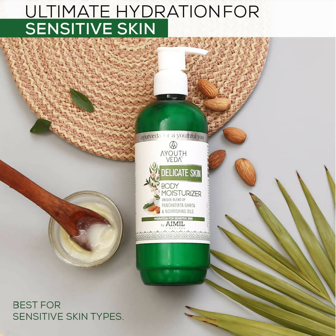 Ayouthveda Delicate Skin Body Moisturizer - Distacart
