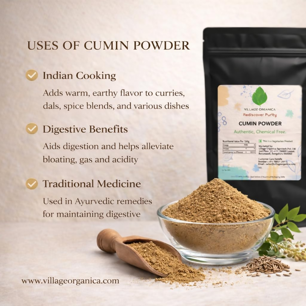 Village-Organica Cumin Powder - Dista