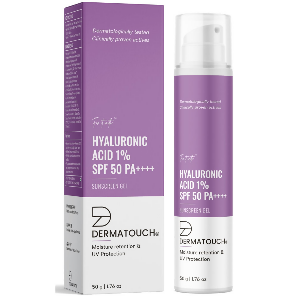 Dermatouch Hyaluronic Sunscreen Hydrating Ultra Light Aqua Gel - Distacart