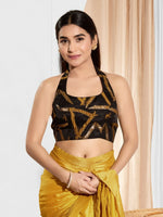 Thumbnail for Joban Fashion Mustard Cotton Padded Blouse With Square Neck Sleeveless - Distacart