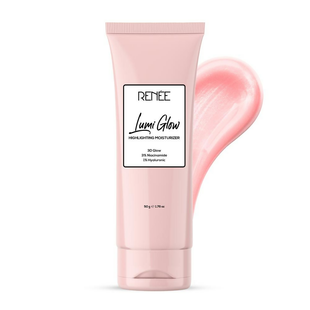 Renee Cosmetics Lumi Glow Highlighter Moisturizer 3D Glow 3% Niacinamide 1% Hyaluronic - Distacart