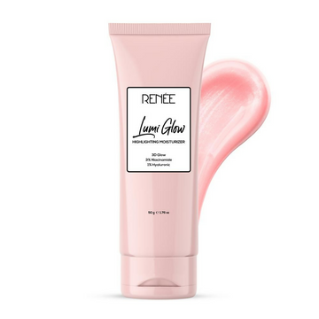 Renee Cosmetics Lumi Glow Highlighter Moisturizer 3D Glow 3% Niacinamide 1% Hyaluronic - Distacart