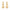 Nuyug 22K Gold Plated Stone Studded Contemporary Shaped Drop Earrings