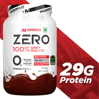 Big Muscles Nutrition Zero Whey Protein - Distacart