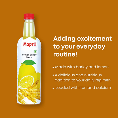 Mapro Lemon Gluten Free Barley Water - Dista