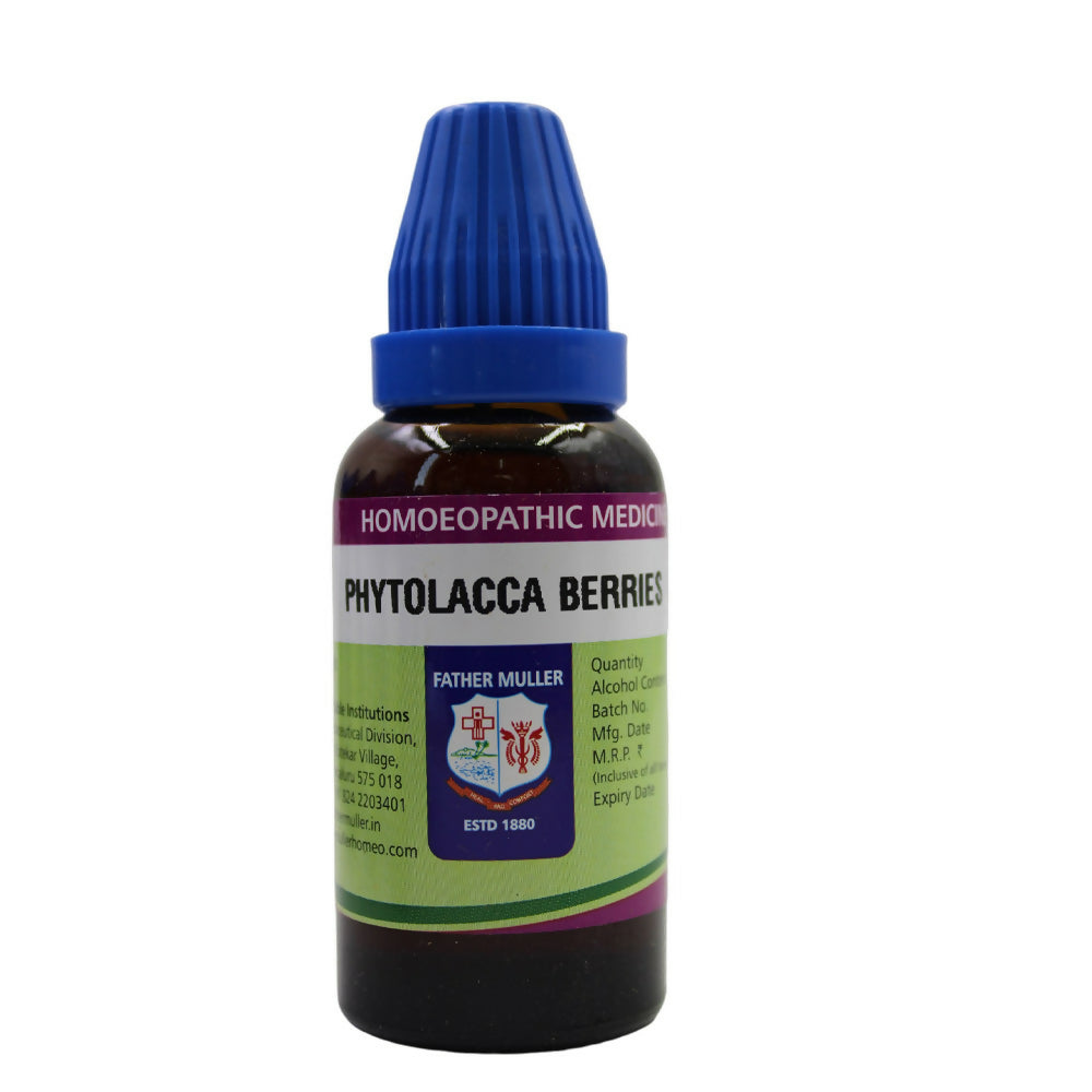 Father Muller Phytolacca Berry Mother Tincture Q - Distacart