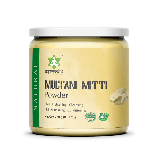 Ayurvedix Natural Multani Mitti Powder - Distacart