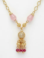 Thumbnail for NVR Women Gold Plated Multicolour chain - Distacart