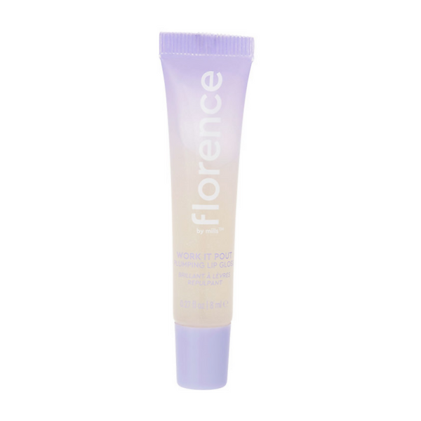 Florence by Mills Work It Pout Plumping Lip Gloss - Sunny Hunny - Distacart