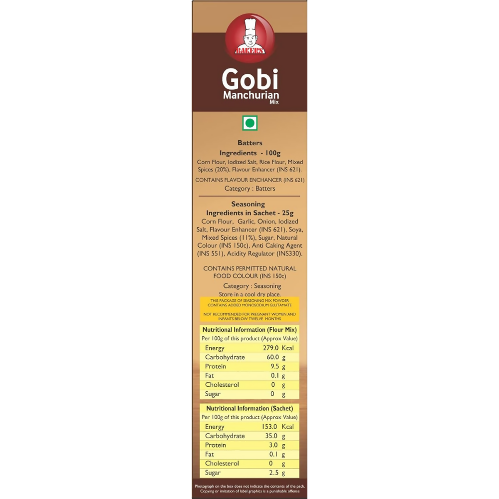 BAKERS Gobi Manchurian Mix - Dista