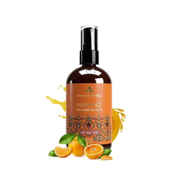 Avimee Herbal Narangi Pure Orange Peel Water For Oily Skin - Distacart