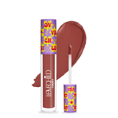 LoveChild By Masaba Gupta It Fits Transfer-proof Mauve Pink Liquid Lipstick - Distacart