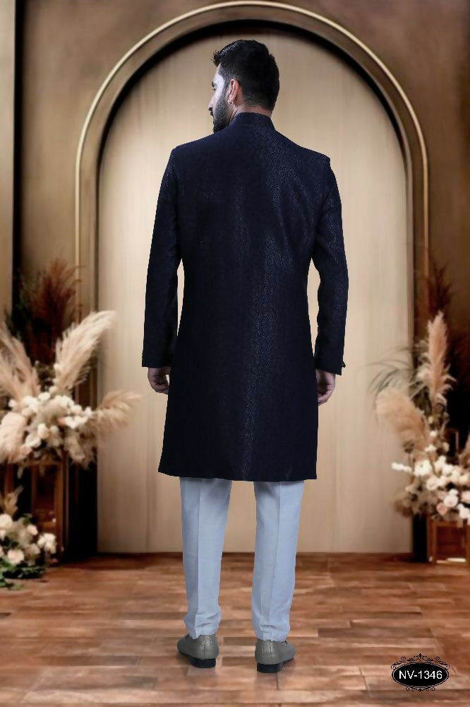 Joban Fashion Men's Blue TR Kurta with Pyjama - Distacart