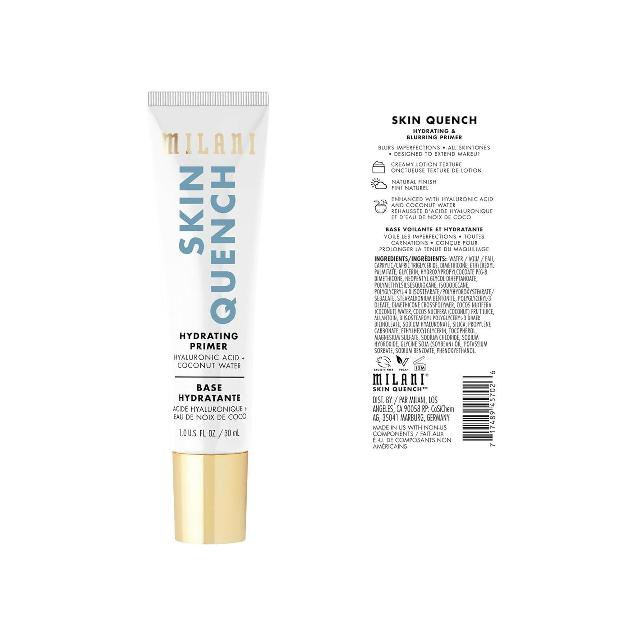 Milani Skin Quench Hydrating Face Primer - Distacart