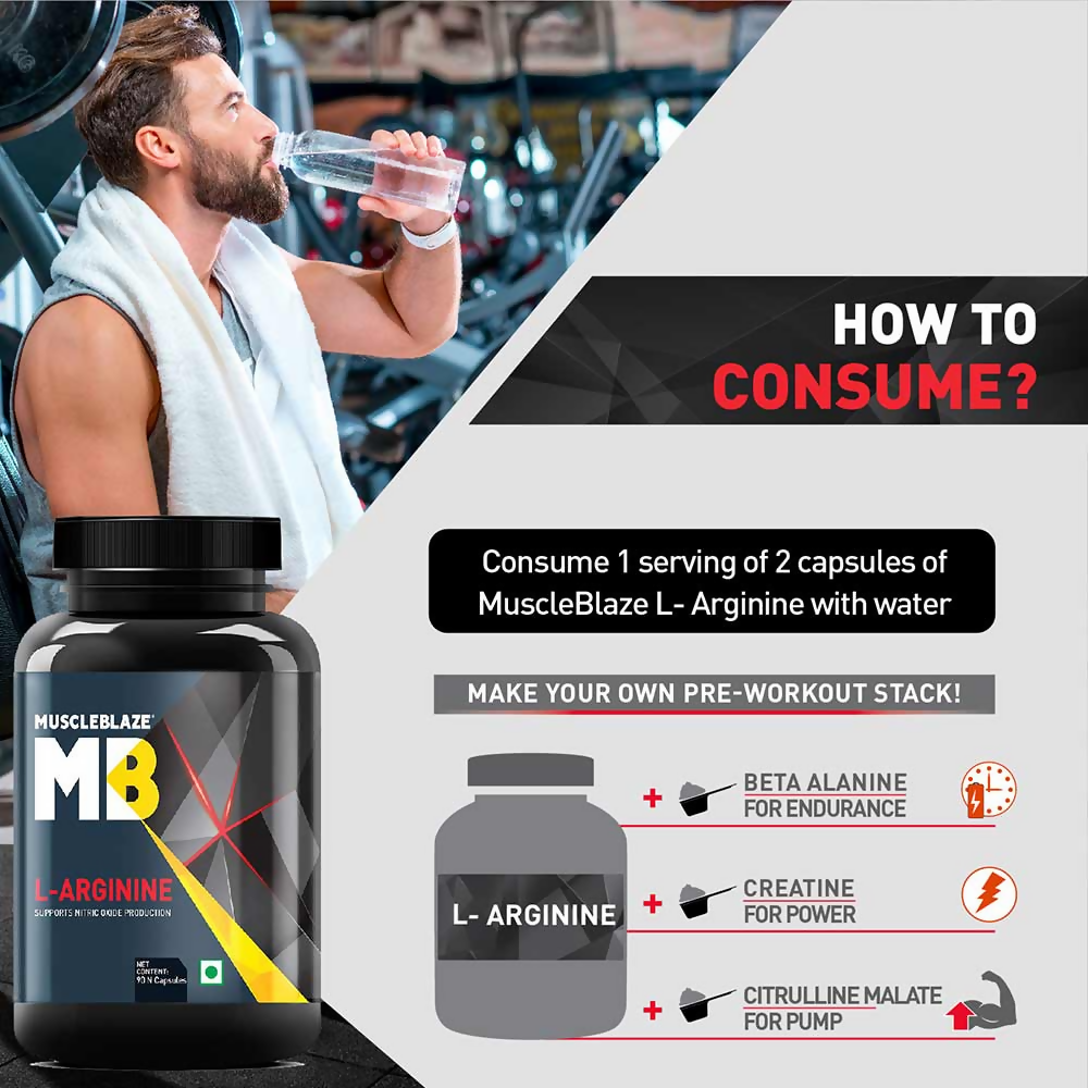 MuscleBlaze L-Arginine - Distacart