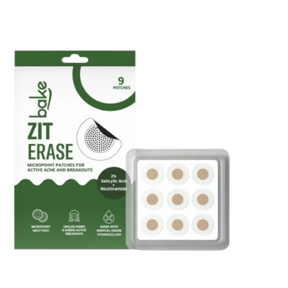 Bake Zit Erase Micro point Patches for Active Acne & Breakouts - Distacart